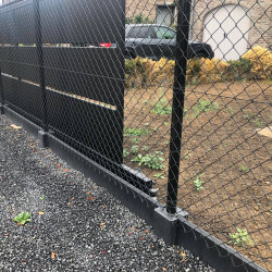 Betonplaat 200x36cm glad zwart gecoat