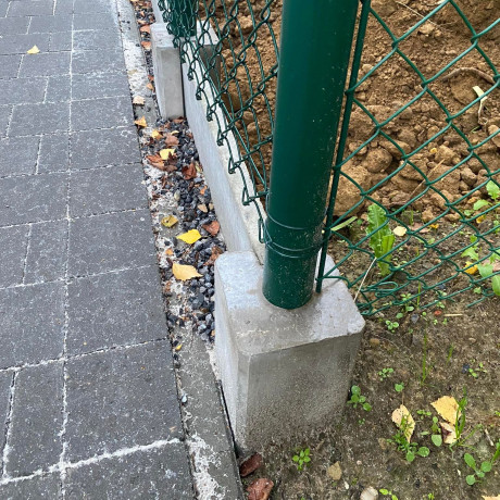 Combi begin-/eindpaal diam.60mmx150cm groen Combi begin-/eindpaal diam.60mmx150cm groen