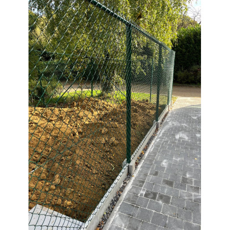 Combi tussenpaal diam.60mmx142cm groen