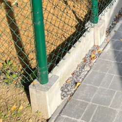 Combi begin-/eindpaal diam.60mmx150cm groen Combi begin-/eindpaal diam.60mmx150cm groen