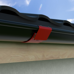 METIGLA n°3 Gootverbindingsstuk - RAL9005 zwart