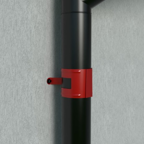 METIGLA n°13 Afvoerhechting - RAL9005 zwart