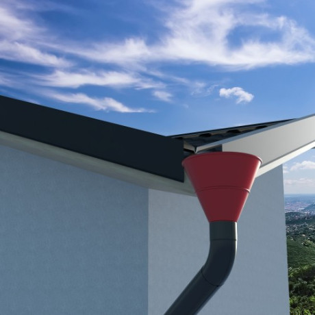 METIGLA n°18 Verzameltrechter - RAL9005 zwart