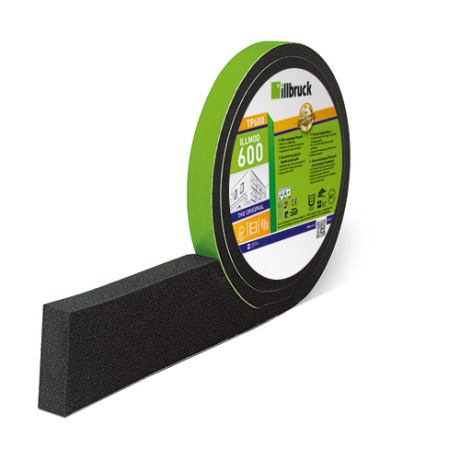 Illbruck TP600 ILLMOD zwelband antraciet 15/7-12mm 4,3m Illbruck TP600 ILLMOD zwelband antraciet 15/7-12mm 4,3m