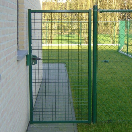 Enkele tuinpoort 150x200cm (BxH) groen