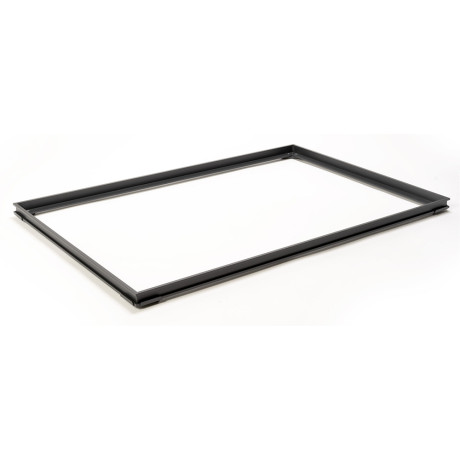 Verimpex matkader aluminium zwart 20mm - op maat