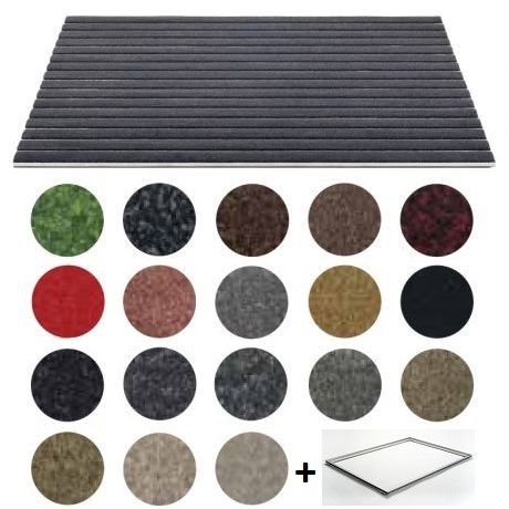 Verimpex Cleanmid Light DRY mat 12mm 585x385mm + kader 600x400mm
