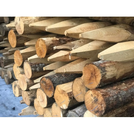 Acacia paal Ø6-8cmx180cm