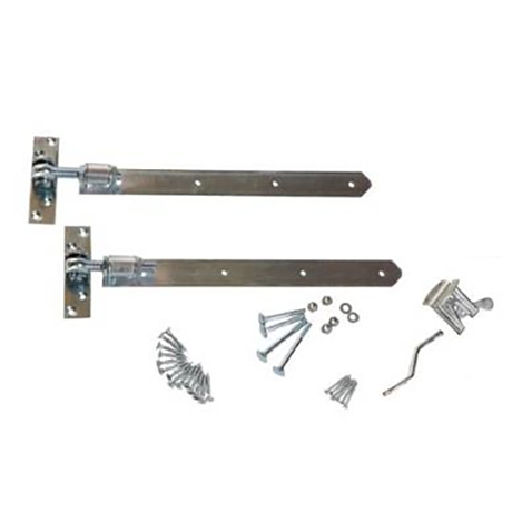 Frans Kastanjepoort met eiken frame 100x120cm