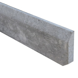 Boordsteen fijne boord 100x15x3-1,5cm grijs