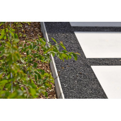 Boordsteen Ebema impercible 100x20x3,5-1cm grijs