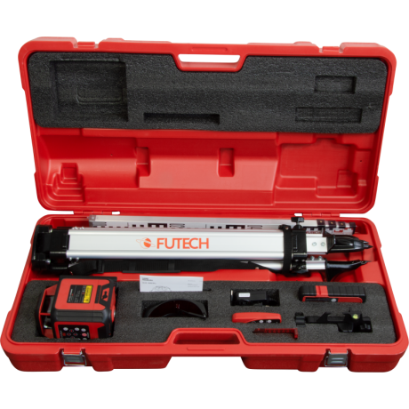 FUTECH Spinner Rood + Gyro receiver Case Set FUTECH Spinner Rood + Gyro receiver Case Set