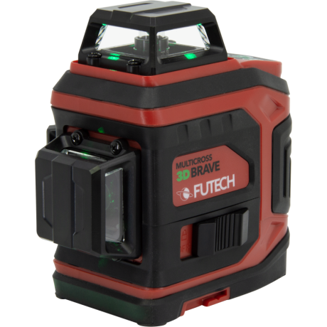 FUTECH MC3D kruislijnlaser BRAVE Groen case set FUTECH MC3D kruislijnlaser BRAVE Groen case set