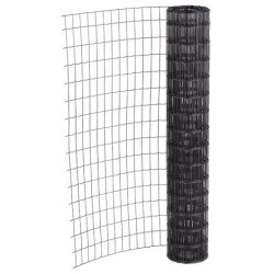 Gelast tuingaas 1.5mx25m antraciet