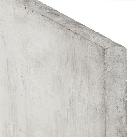 Betonplaat 200x36cm glad grijs