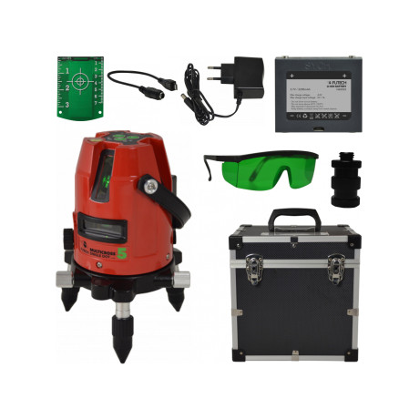 FUTECH MC5 SD kruislijnlaser Groen FUTECH MC5 SD kruislijnlaser Groen