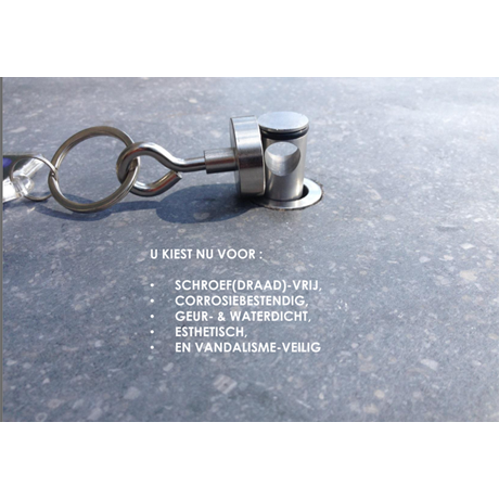 Tegeldeksel Yucon 3.07 800x800 mm