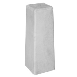 Betonpoer 50cm Grijs M16-bus