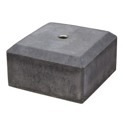 Betonpoer 10cm Antraciet M20-bus