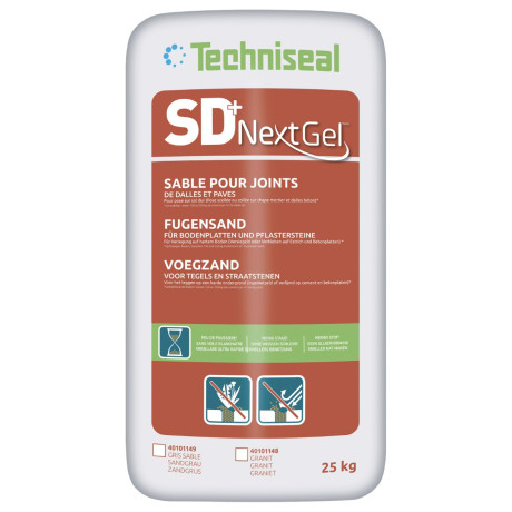 Techniseal Polymeervoeg SD+ Nextgel 25KG zandgrijs
