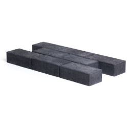 Betonstraatklinker 22x11x7 zwart (pallet 10,24m²) Betonstraatklinker 22x11x7 zwart (pallet 10,24m²)