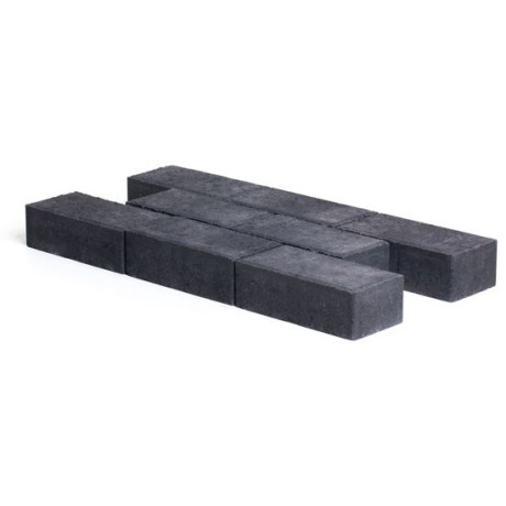 Betonstraatklinker 22x11x7 zwart (pallet 10,24m²) Betonstraatklinker 22x11x7 zwart (pallet 10,24m²)