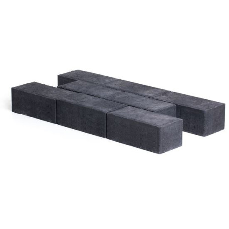 Betonstraatklinker 22x11x8 zwart (pallet 8,58m²) Betonstraatklinker 22x11x8 zwart (pallet 8,58m²)