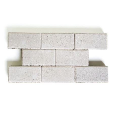 Betonstraatklinker 22x11x7 grijs (pallet 10,24m²)
