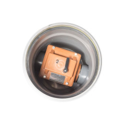 Terugslagklep diam.110 in PVC put diam. 315