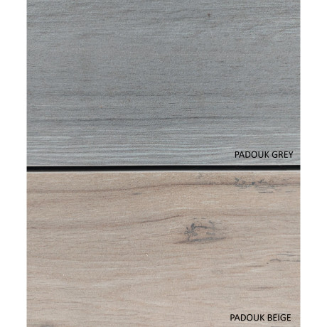 PADOUK GREY keramische tegel 120x30x2cm (doos 0,72m²) PADOUK GREY keramische tegel 120x30x2cm (doos 0,72m²)