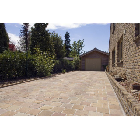 Kandla Ochre 14x14x 3-5cm (kist 15,56m²)