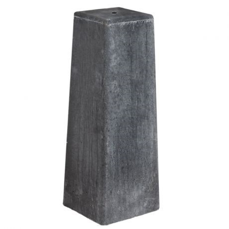 Betonpoer 50cm Antraciet M16-bus