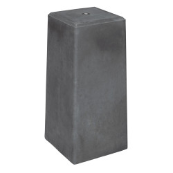 Betonpoer 50cm Antraciet M20-bus - extra groot