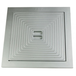 Putdeksel aluminium ABZ HQ dubbel 40x40