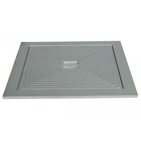 Putdeksel aluminium ABZ HQ enkel 30x30