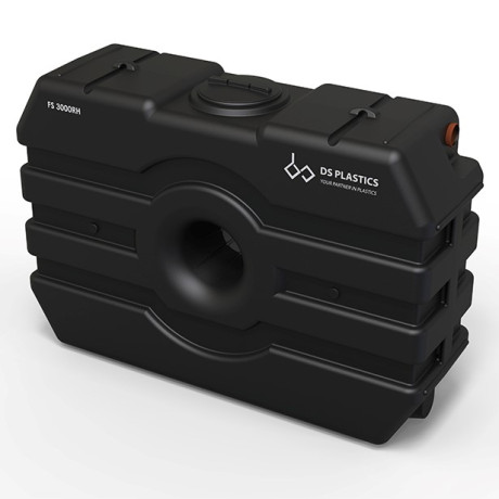 RH regenwatertank/septic rechthoekig 3.000L