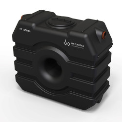 RH regenwatertank/septic rechthoekig 1.500L