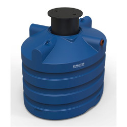 DS regenwatertank/septic premium ovaal 5.000L