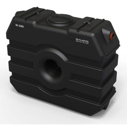 RH regenwatertank/septic rechthoekig 2.000L