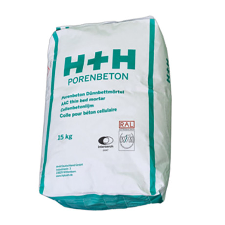 H+H cellenbetonlijm 25KG wit