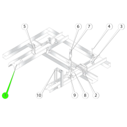 Verbindingsstuk plafondprofiel C60/27
