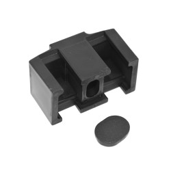 Paneelklem 3D antraciet