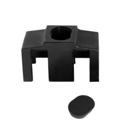 Paneelklem 3D antraciet