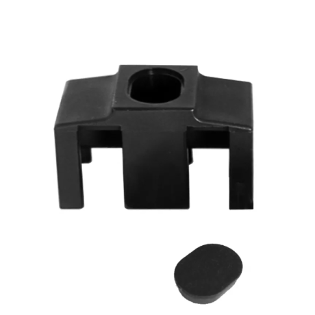 Paneelklem 3D antraciet