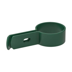 Paneelbeugel voor ronde 'eind'paal groen