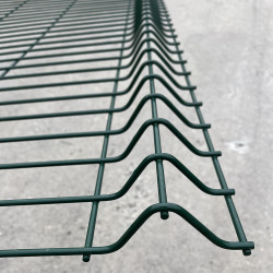 Paneel 3D 1.23mx2.5mx5mm groen