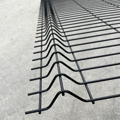 Paneel 3D 2.03mx2.5mx5mm zwart