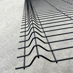 Paneel 3D 1.03mx2.5mx5mm zwart