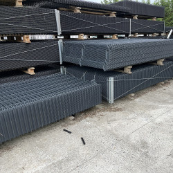 Paneel 3D 1.23mx2.5mx5mm antraciet