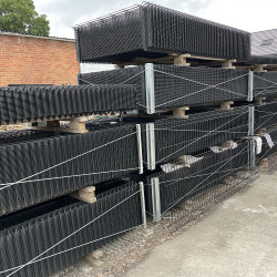 Paneel 3D 1.53mx2.5mx5mm zwart